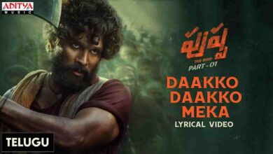 Daakko Daakko Meka Song Lyrics in Telugu & English Pushpa Song Lyrics