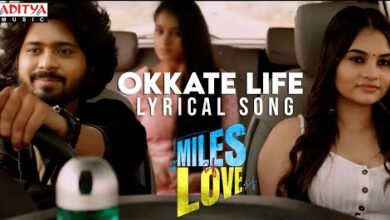 Okkate Life Song Lyrics Miles Of Love Movie Song Lyrics