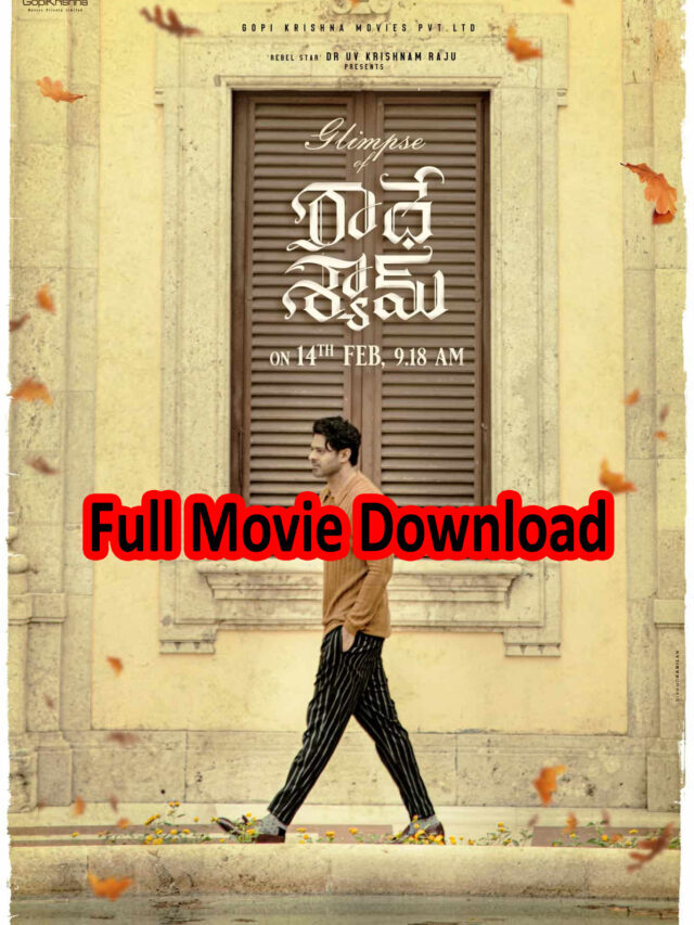 Radhe Shyam Movie Download